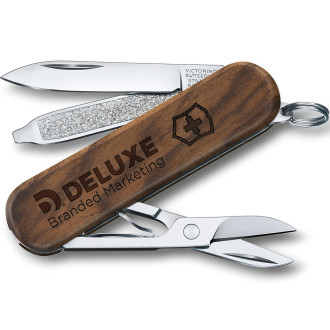 Swiss Army Classic Walnut Wood