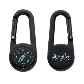 Colored Carabiner Compass