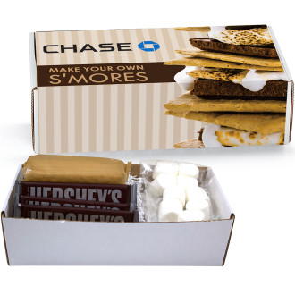 S'mores Microwave Kits in Mailer Boxes
