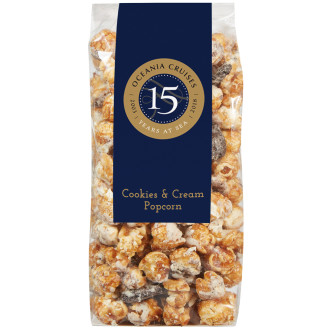 Contemporary Popcorn Gift Bag (Cookies & Cream Popcorn)
