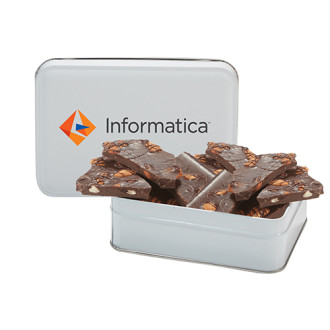 Almond Delight Chocolate Bark Tins