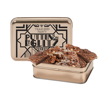 Sweet & Salty Pretzel Toffee Bark Tins