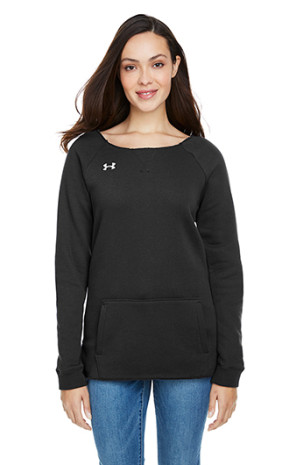 Under Armour Ladies' Hustle Fleece Crewneck Sweatshirts