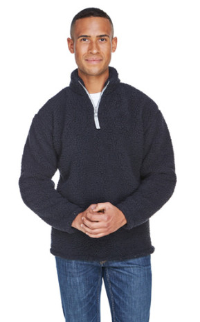 J America Adult Epic Sherpa Quarter Zip