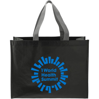 RPET Laminated Matte Non-Woven Shopper Totes