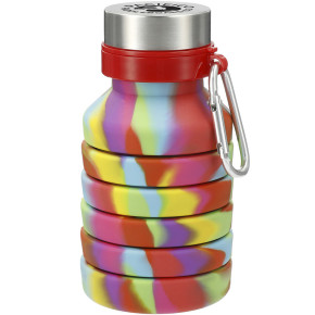 Zigoo Silicone Collapsible Bottles 18oz - Tie Dye