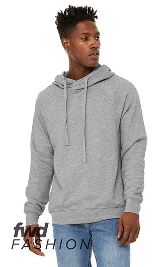 Bella Canvas FWD Fashion Unisex Crossover Hooded Sweatshirts