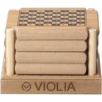 4 Piece Coaster Game Set