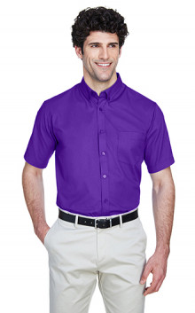 Core 365 Mens Optimum Short-Sleeve Twill Shirt