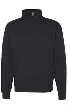 Nublend Cadet Collar Quarter-Zip Sweatshirt