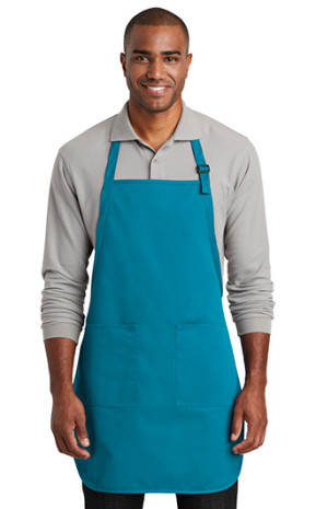 Port Authority Full-Length Two-Pocket Bib Apron