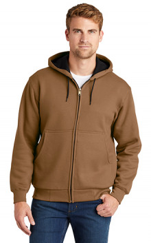 CornerStone - Heavyweight Full-Zip Hooded Sweatshirt with Therma
