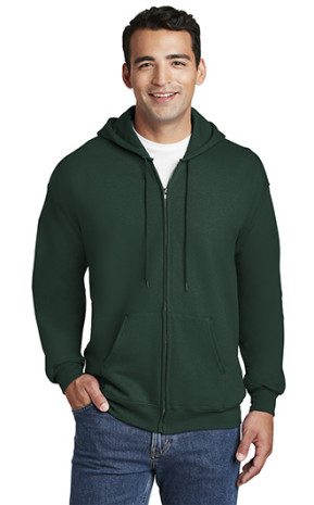 Hanes Ultimate Cotton - Full-Zip Hooded Sweatshirt