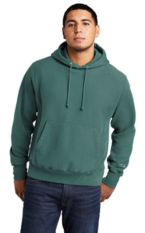 Champion Reverse Weave Garment-Dyed Hooded Sweatshirt