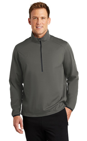 Port Authority Active 1/2-Zip Soft Shell Jacket