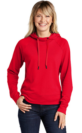 Sport-Tek Ladies Lightweight French Terry Pullover Hoodie