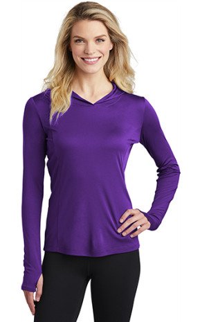 Sport-Tek Ladies PosiCharge Competitor Hooded Pullover