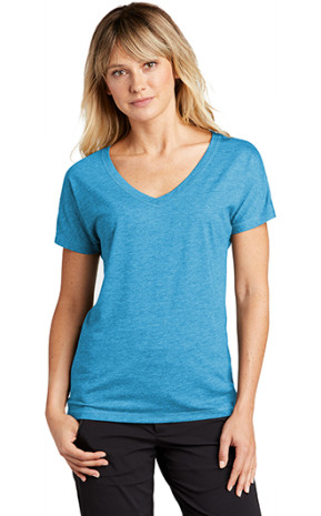 Sport-Tek Ladies PosiCharge Tri-Blend Wicking Dolman Tee