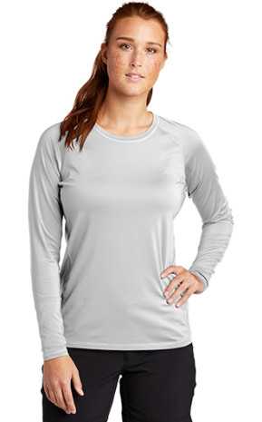 Sport-Tek Ladies Long Sleeve Rashguard Tee