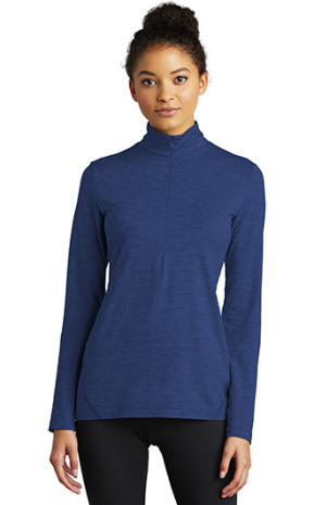 Sport-Tek Ladies Exchange 1.5 Long Sleeve 1/2-Zip