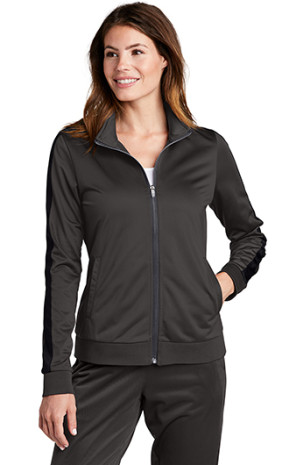 Sport-Tek Ladies Tricot Track Jacket