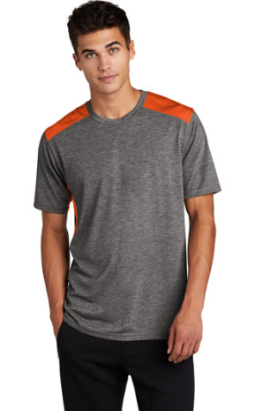 Sport-Tek PosiCharge Tri-Blend Wicking Draft Tee