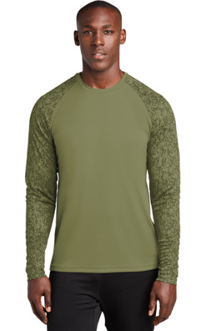 Sport-Tek Long Sleeve Digi Camo Tee