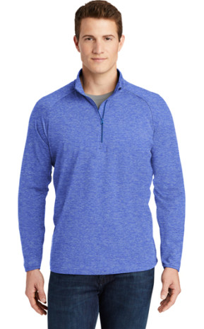 Sport-Tek Tall Sport-Wick Stretch 1/2-Zip Pullover