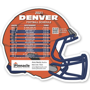 Football Schedule Magnet