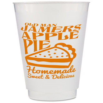 Tall Unbreakable Translucent Frosted Cup 16oz.