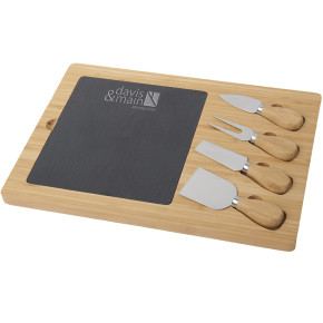 Slate Cheese Board Set