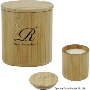 Bison Lane Bamboo Candle