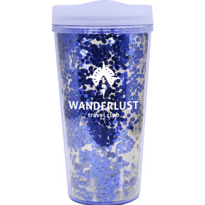 17 Oz. Glamour Glitter Tumbler