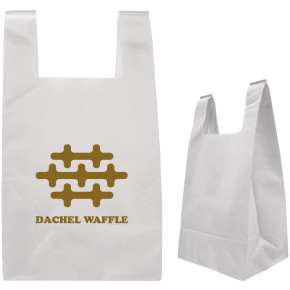 Reusable T-Shirt Style Non-Woven Tote Bag