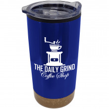 19 Oz. Stainless Steel Tumbler With Cork Base