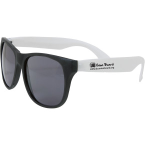 Two-Tone Matte Sunglasses