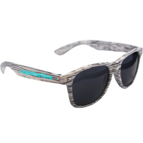 White Wood Tone Miami Sunglasses