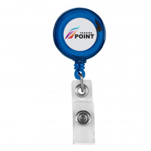 Rectractable Badge Holder with Laminated Label
