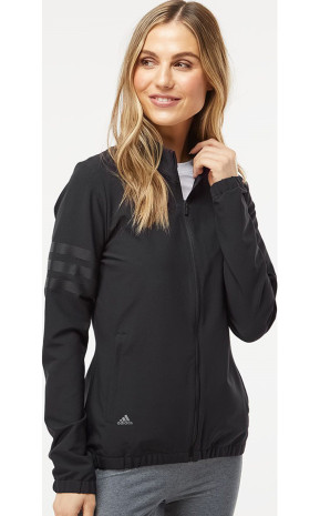 Adidas - Women's 3-Stripes Full-Zip Jacket