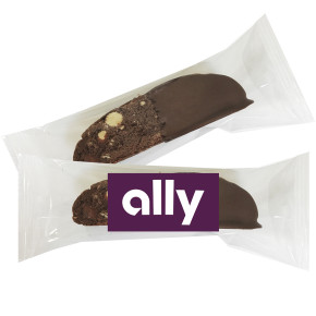 Biscotti (Chocolate Almond - Chocolate Dipped)