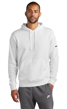 Nike Club Fleece Sleeve Swoosh Pullover Hoodie