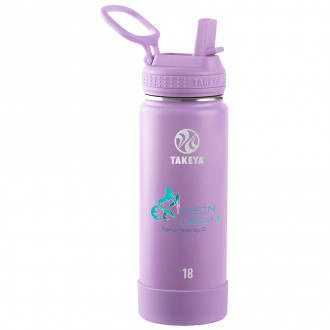 Takeya 18 oz. Actives with Straw Lid, Full Color Digital