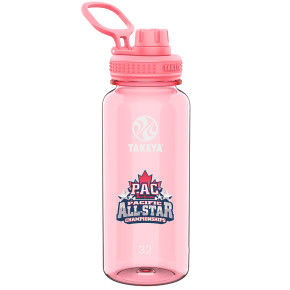 Takeya 32 oz. Water Bottle With Spout Lid, Full Color Digital