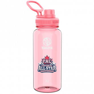 Takeya 32 oz. Water Bottle With Spout Lid, Full Color Digital