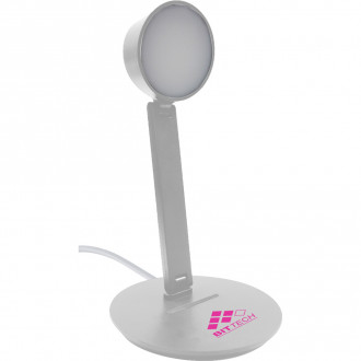 Vanity Light Wireless Charger With Headphone Stand