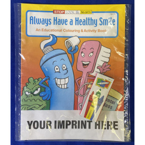 Always Have A Healthy Smile Coloring Book Fun Pack