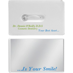 Credit Card Dental Floss w/ Mirror