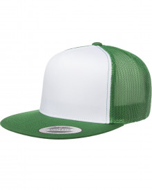 Yupoong - Adult Classic Trucker With White Front Panel Cap