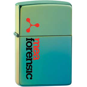 High Polish Teal Zippo Windproof Lighter