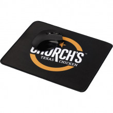 Large Mouse Pad w/Stitched Edges and Full Color Dye Sublimation